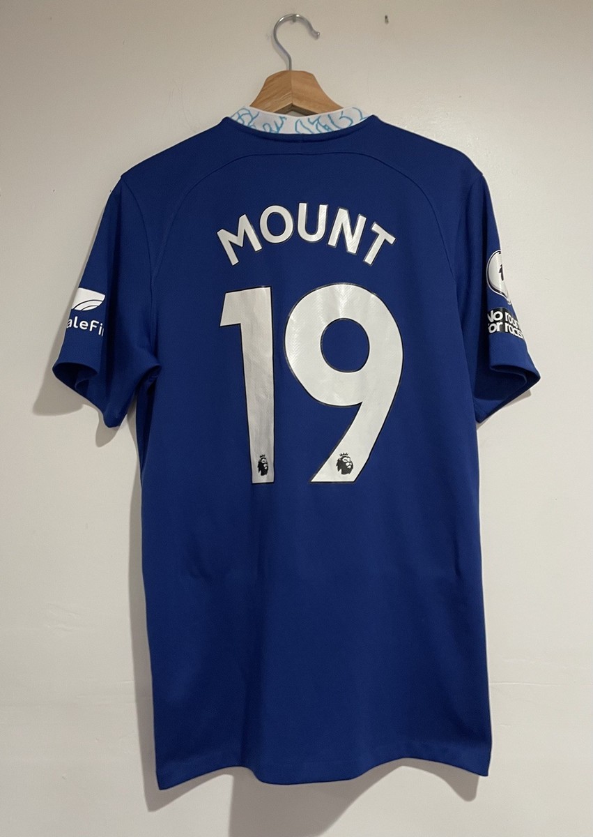 Nike Chelsea UCL Mason Mount 2022/23 Home Men's Soccer Jersey Size