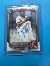 2025 Bowman Chrome 1st Auto Jackson Humphries CPA-JHU