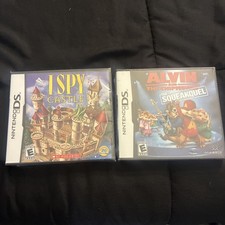 Alvin and the Chipmunks: The Squeakquel & I Spy Castle - Nintendo DS - Sealed!
