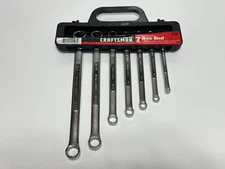 Craftsman Tools USA 44194 (NOS) 7pc SAE 1/4-13/16” Box End Wrench Set in Holder