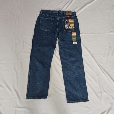 NWT Men's Wrangler Regular Fit Five Star Denim Jean  100% Cotton  35x30 