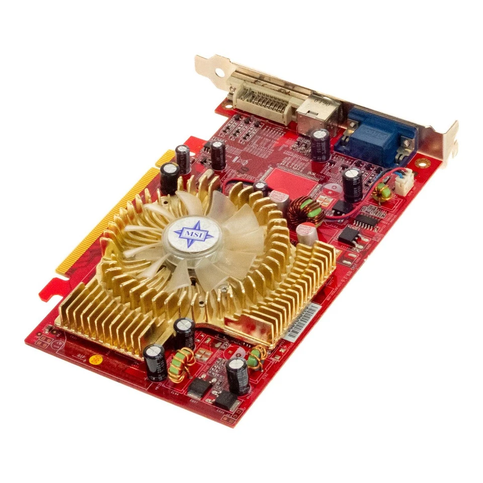 Graphics Card MSI ATI RADEON X1600 PRO 256MB V040 109-A67631-00B PCIe - Image 3 of 3