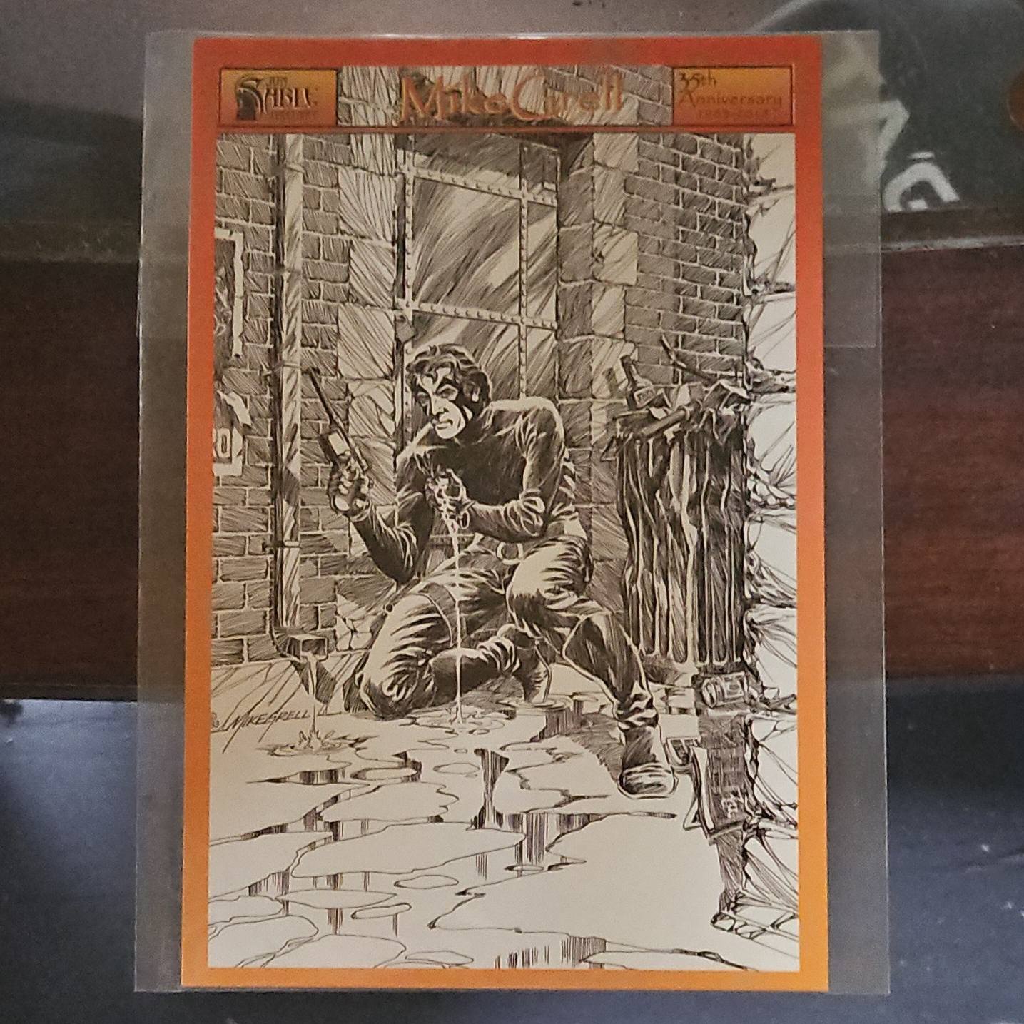 Sirius Mike Grell 35th Anniversary Sam Waverly Non-Sport Trading Card