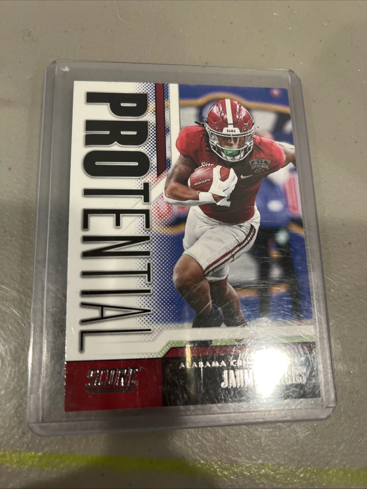 Jahmyr Gibbs Panini Score Protential #16 Gold