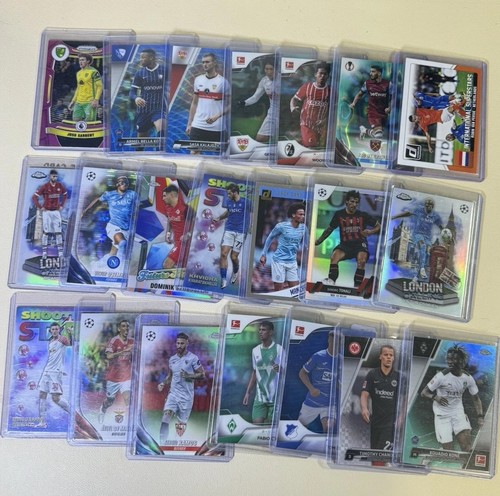 Enorme lotto di carte da calcio (350+) Toploader, tonnellate di #’d, rifrattori, World Cup Prizm - Foto 9 di 18