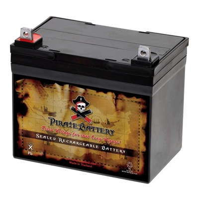 12V 35AH U1 AGM Battery for Great Dane Walk Behind Mowers, Zero-Turn Mowers