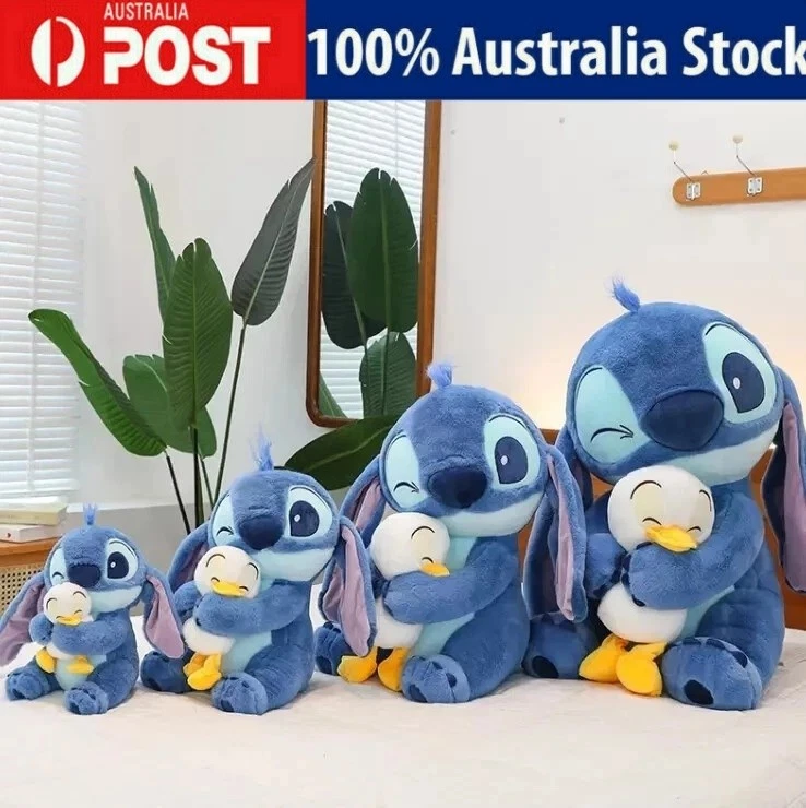 New 2025 Disney Stitch With Donald Duck Soft Plush Stuffed Gift Dolls
