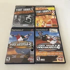 Lot of 4 Tony Hawk's Underground 1 & 2 PS2 PlayStation 2 Pro Skater 3 & 4 Tested