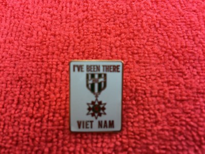 I'VE BEEN THERE VIETNAM VETERAN HAT/LAPEL PIN