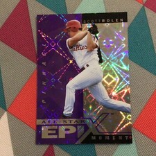 1998 Pinnacle SCOTT ROLEN #E11 All Star Epix Moment PURPLE only 60 COPIES MADE