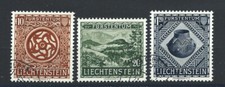 Liechtenstein N°281/83 Obl (FU) 1954 - Ouverture du musée national de Vaduz