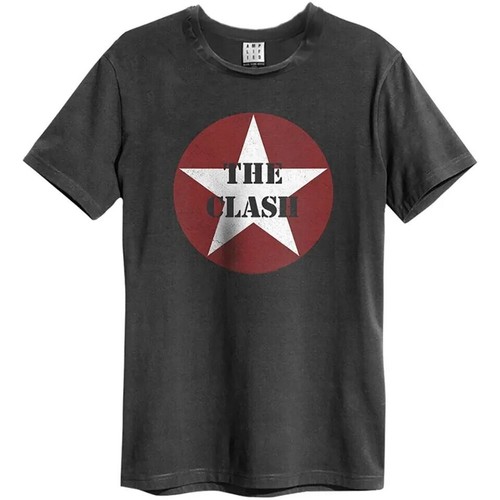 The Clash Star Logo Vintage Tee, Kurzarm Baumwoll T-Shirt, Größe S bis 5XL - Bild 1 von 3