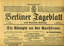 1917 BERLIŃSKI DZIENNIK WOJNY ŚWIATOWEJ Historia Walki na froncie krasowym