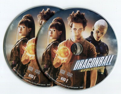 2009 Dragonball Evolution Original Video CD VCD 2-Disc Set Rare