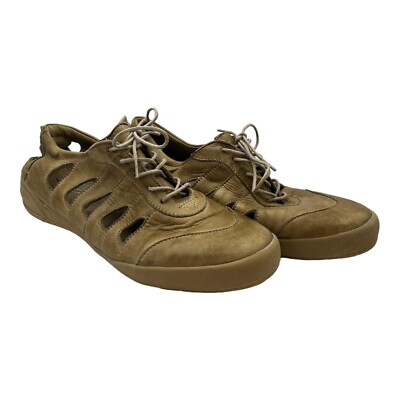 Safe Step Cut Out Leder Damen-Turnschuhe/Pumps - beige/6