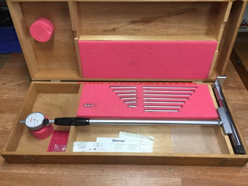 NICE JAPAN MADE PEACOCK DIAL BORE GAGE 10 - 16 " X .0001 " 