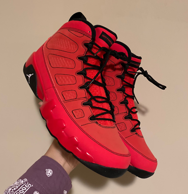 ジョーダン9レトロモーターボート　ジョーンズ Jordan Air Jordan 9 Retro “Motorboat Jones” Sneakers | Red