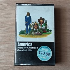 AMERICA -History Greatest Hits- Rare Malaysia wea Cassette