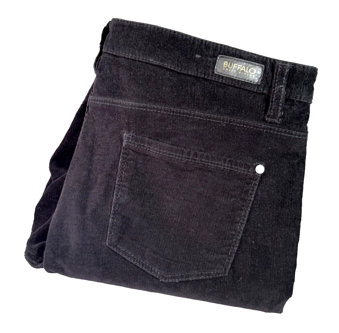 Pantalon Buffalo David Bitton femme 14/34 Supreme taille moyenne stretch velours côtelé skinny