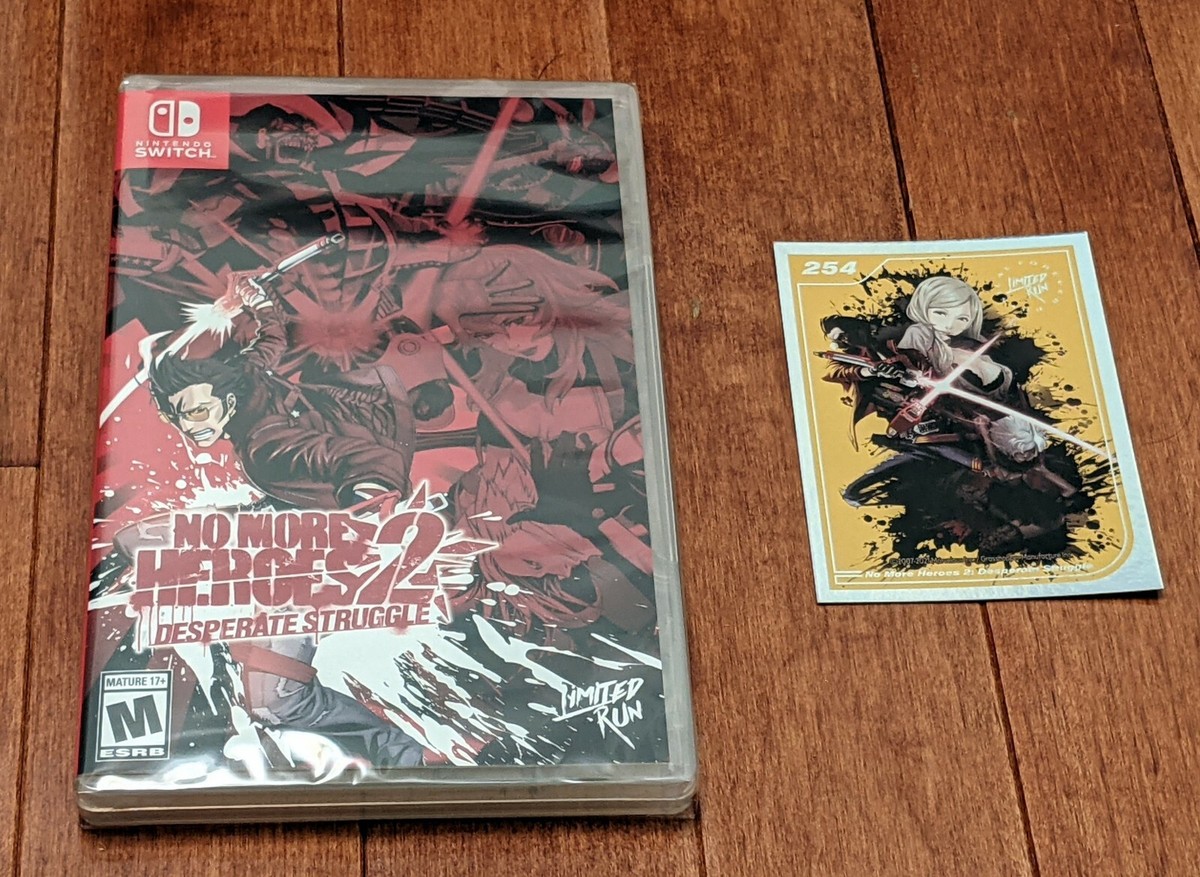 No More Heroes Desperate Struggle for Nintendo Switch Trading