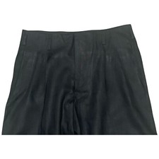 Men's High Waisted HOLLYWOOD Pants - Black/Linen