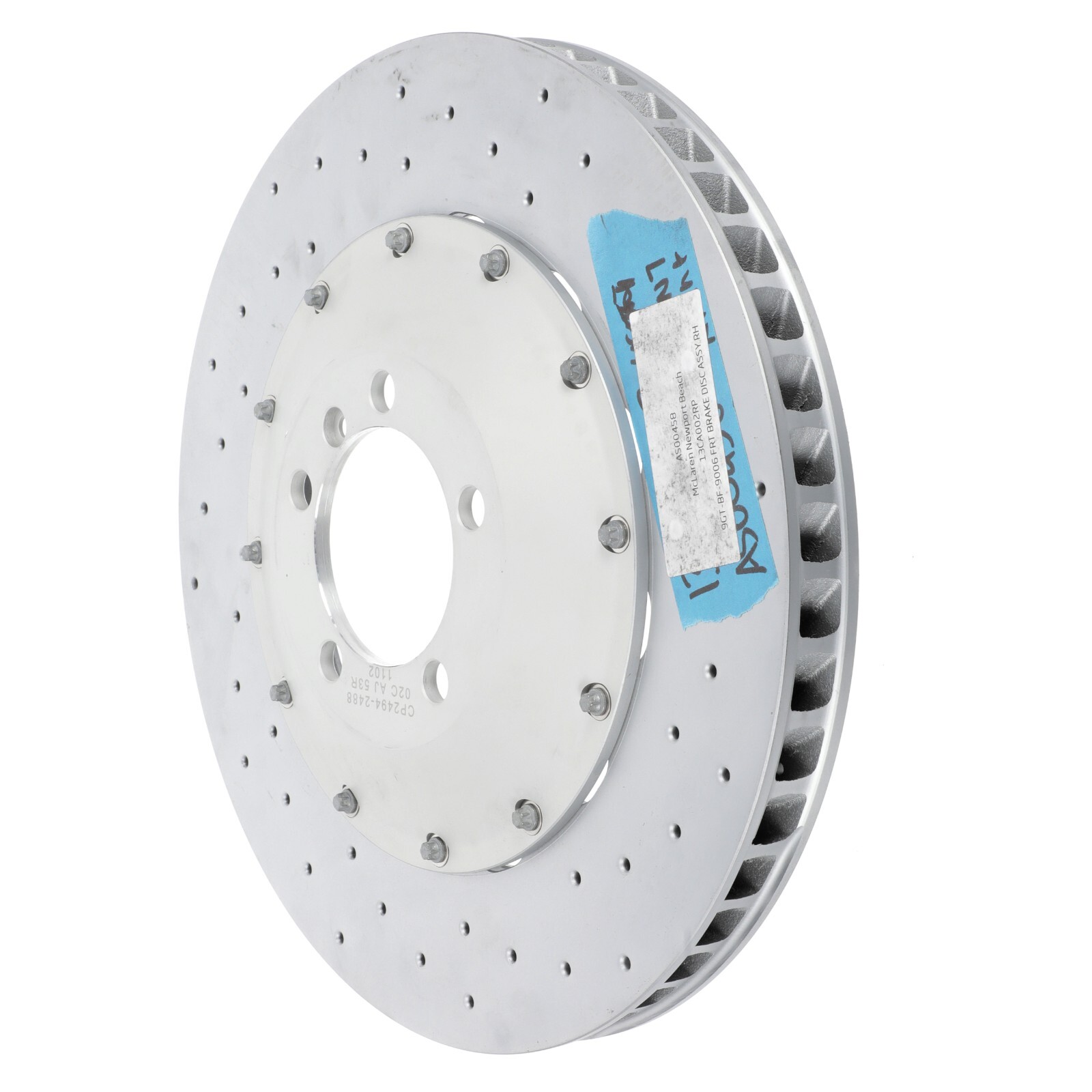 GENUINE MCLAREN 9GT-BR-9003 BRAKE DISC ROTORS ASSEMBLY RR LH OEM NEW 1213CA005RP