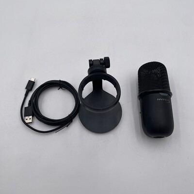 HyperX SoloCast   USB Condenser Gaming Microphone Black