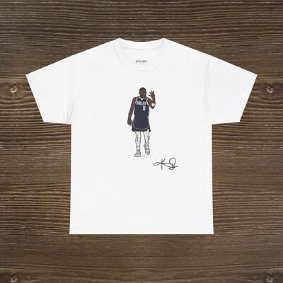 Kyrie Irving Cartoon Graphic Tee NBA Basketball Fan Apparel