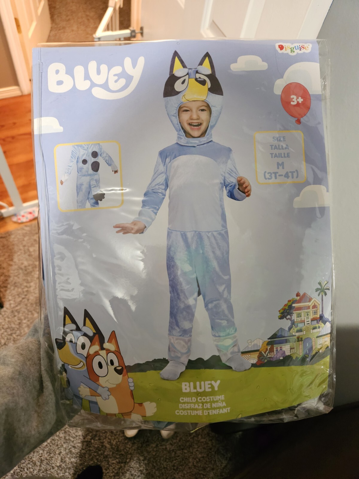 Bluey Toddler Costume Halloween Classic Disney+ Heele… Gem