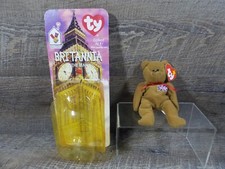TY Teenie Beanie Babies Britannia the Bear McDonalds Toy 1999 w/ Tag Error 1993