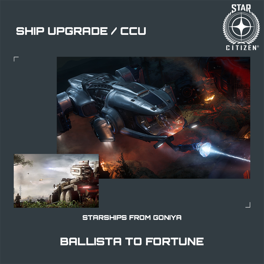 Pack D'Amélioration (CCU) Star Citizen : Ballista Vers MISC Prospector - Neuf