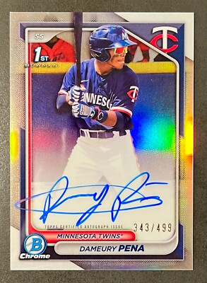  (you pick) Minnesota Twins 2024 Bowman CHROME   