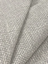 Mark Alexander Melange Linen Weave Fabric- Intersect / Silverbirch 3 yds M573/01