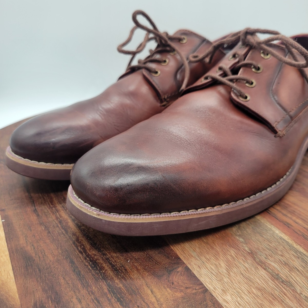 Aston Grey Onigonia Derby Shoes Men display picture 1