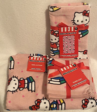 Hello Kitty Bath Towels 7 Piece Set/ 1 bath/2 hand towels/4 washcloths New W/tag