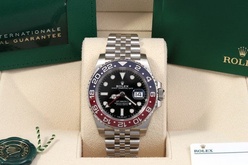 Rolex 2022 GMT-Master II Pepsi w 