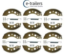 TRI AXLE 200x50 ALKO TYPE TRAILER CARAVAN BRAKE SHOE KIT 384294 FOR BRIAN JAMES