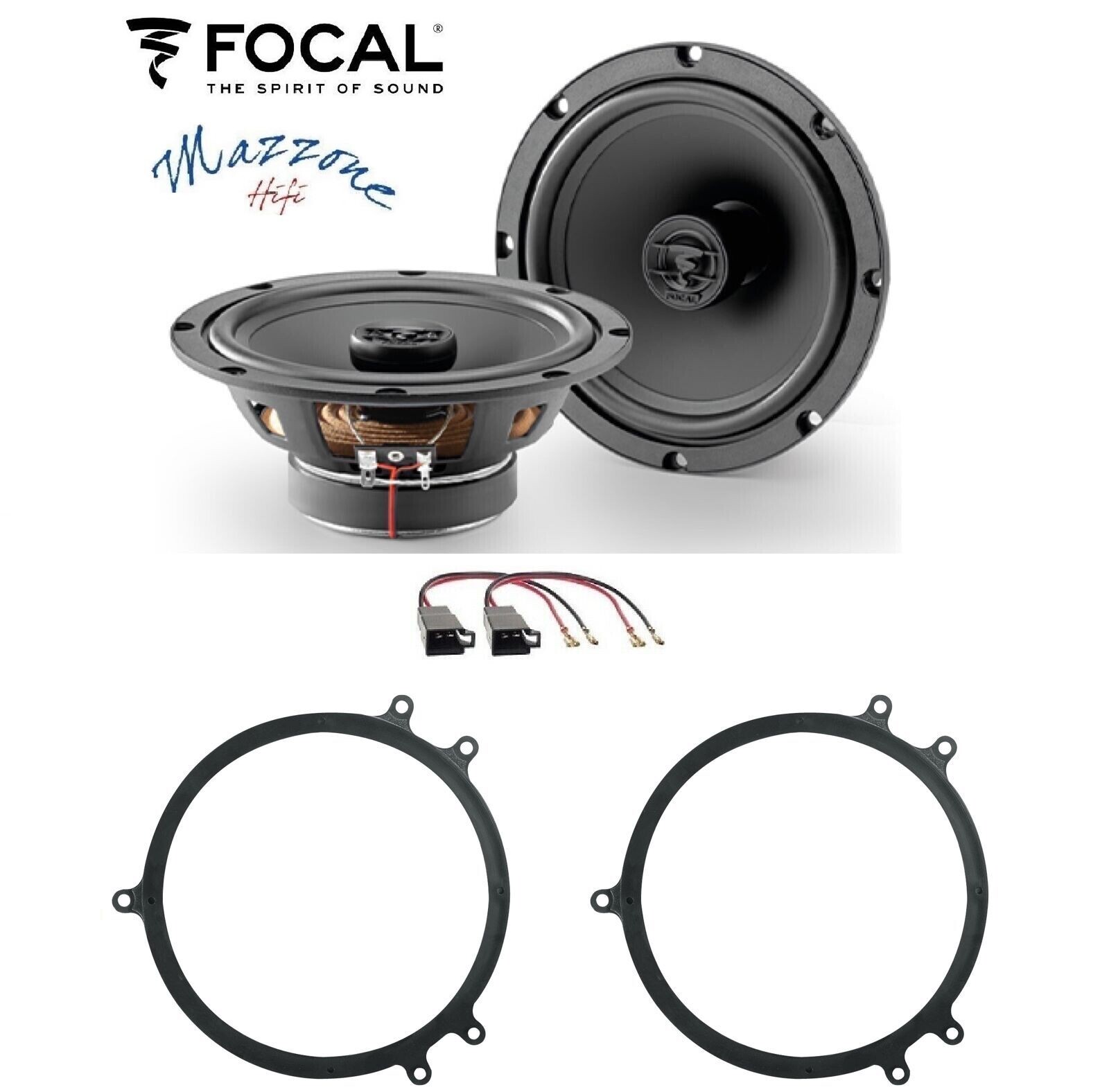 FOCAL ACX 165 Kit Casse per Audi A3 A4 A6 TT | Audio Auto Premium