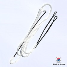 Cuerda de arco blanca Cartel Korea Made B55 repuesto para arco recurvo y tradicional