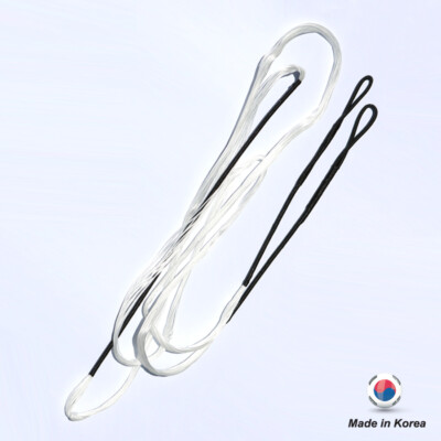 Cartel Korea Made B55 White Bow String Replacement for Recurve & Traditional Bow