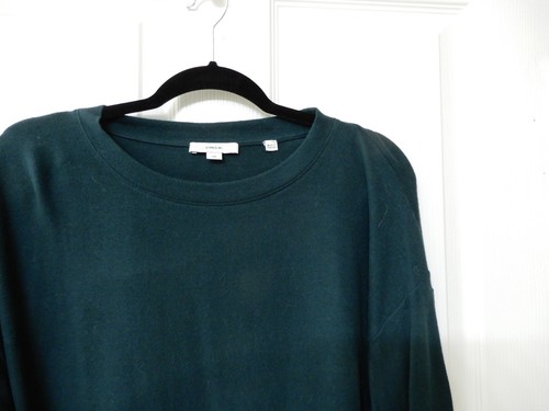 Women's VINCE Long Sleeves Top Green Large / SKU 336-1