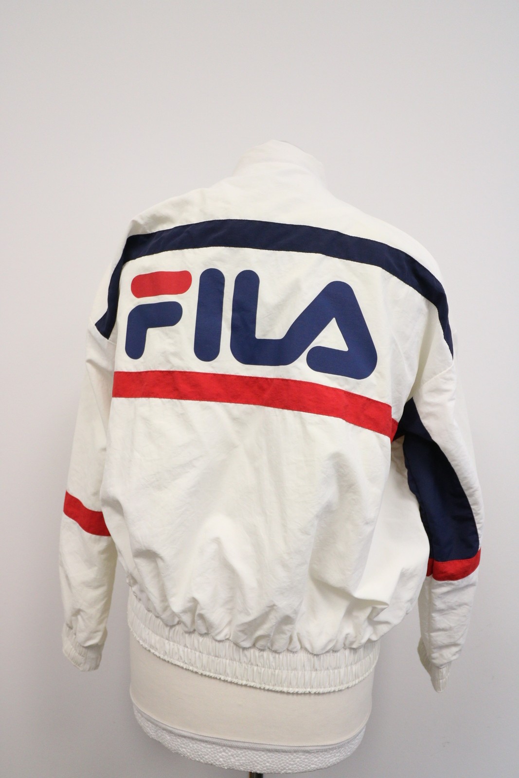 FILA KAYA giacca a vento donna giacca a vento giacca da allenamento giacca bianca taglia S nuova