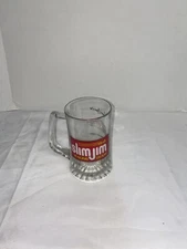 Slim Jim David Green Glass Beer Mug 1993 Collectors Edition NASCAR Car Racing
