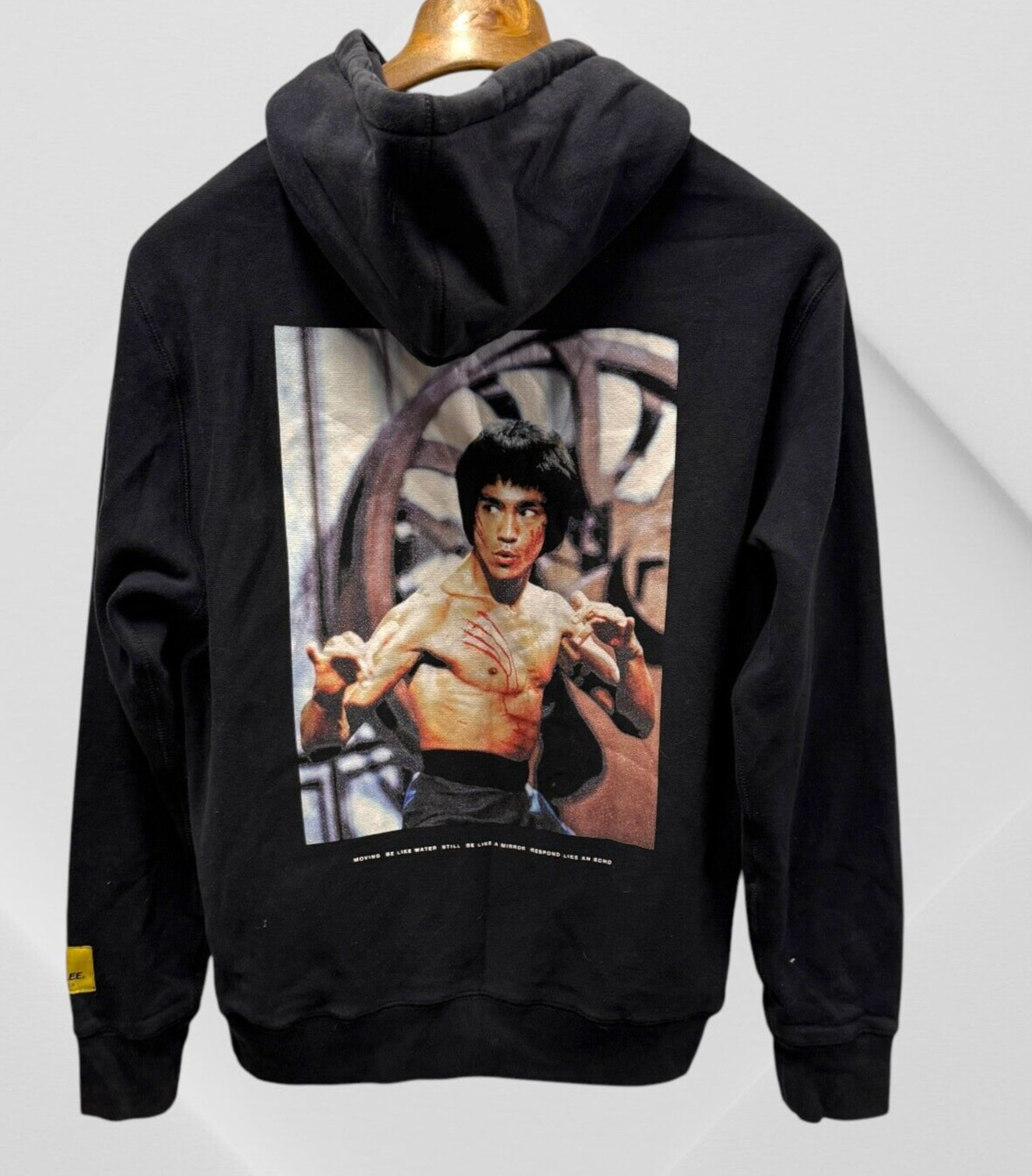 Bruce Lee Mens M Shoe Palace The Dragon Pull Over Sweatshirt Hoodie Embroidered