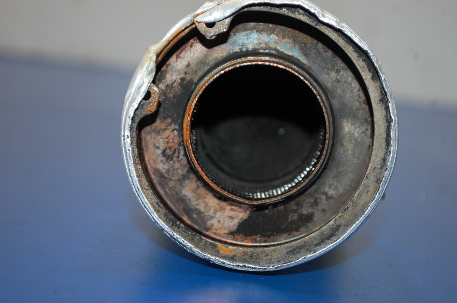 1990 90 YZ250 EXHAUST PIPE SILENCER MUFFLER TUBE SPARK COBRA 4 SPARKY