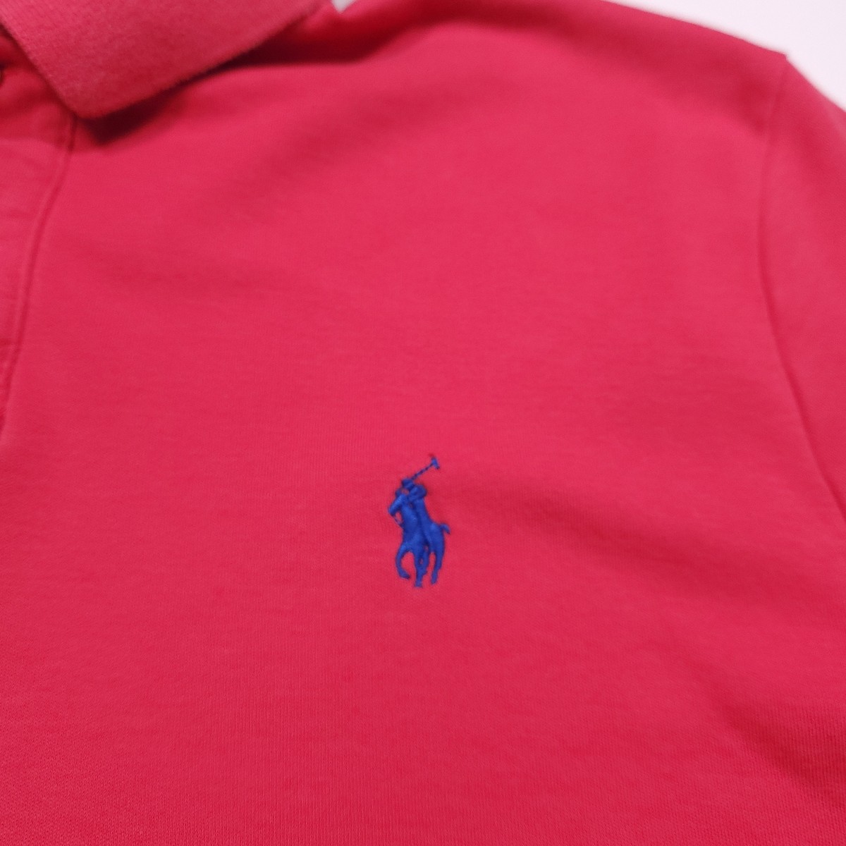 Polo Ralph Lauren L Red Polo Shirt Tennis Tail | eBay