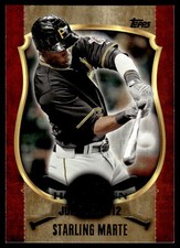 2015 Topps Update #FHR-14 Starling Marte First Home Run Gold Card
