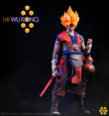 VSTOYS Costume Dragon Ball Saiyan Son Goku Fit For 1/6 Figure