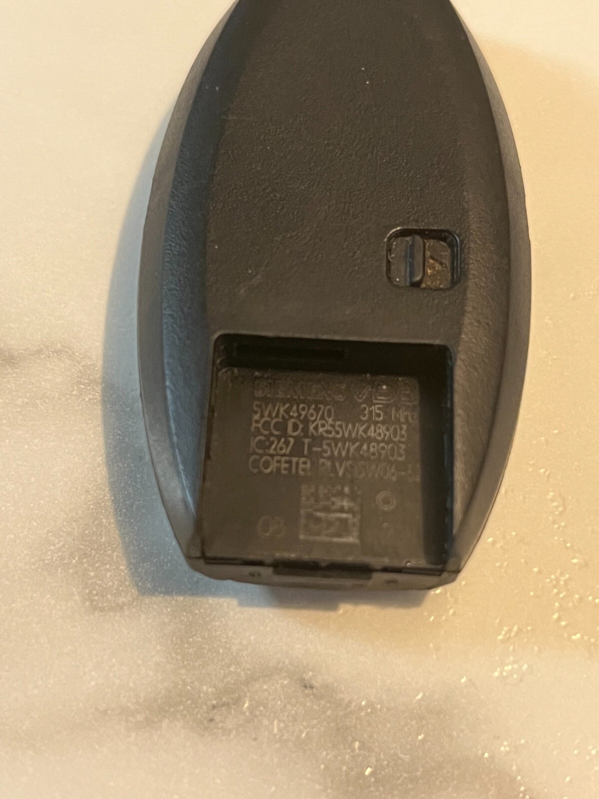 Reprogrammable Key Fob 2007-2015 Nissan Key Fob OEM Reprogrammable | KR55WK48903 | Black FCC ...