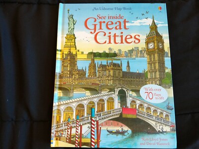 Usbourne Flap Book : See Inside Great Cities. New. 2014.